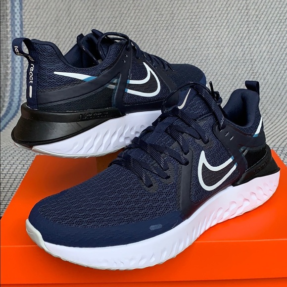 NIKE LEGEND REACT 2 midnight navy/pure platinum - Picture 5 of 16